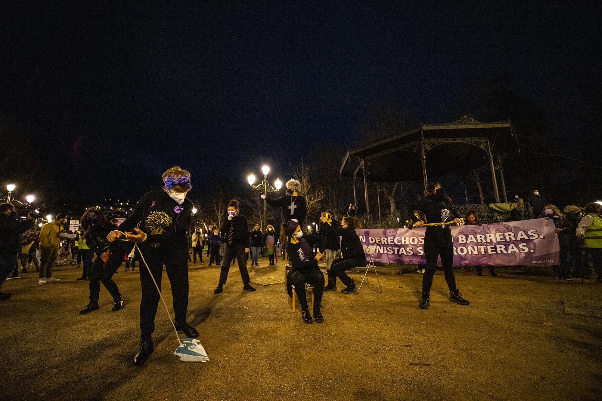 Manifestaciones y concentraciones en Andalucía por motivo del 8M - 13